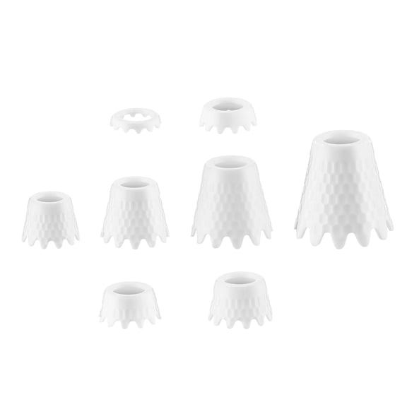 Oasiva 8Pcs Stable Precise Ball Tees Unbreakable Golfing Holder Indoor Golf Training Beer Bottle Tees for Outdoor Indoor