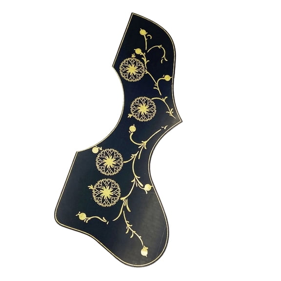 Oasiva Acoustic Folk Guitar Pickguard Adhesive Anti-Scratch Sticker Guitar Shells Guard Plate Pick Guard Sticker Replacements