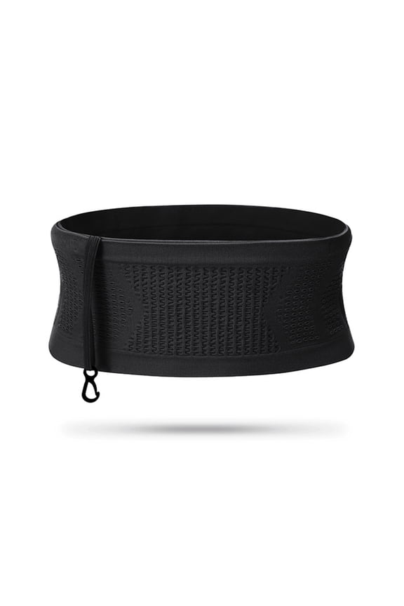 Adjustable Running Waist Belt Knit Concealed Waist Bag Storage Belt Multifunctional Knit Breathable Concealed Waist Bags