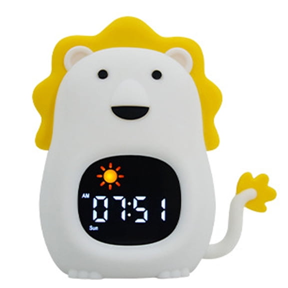 Oasiva Alarm Clock With Soothing Light And Multiple Ringtones Friendly Soft Silicone