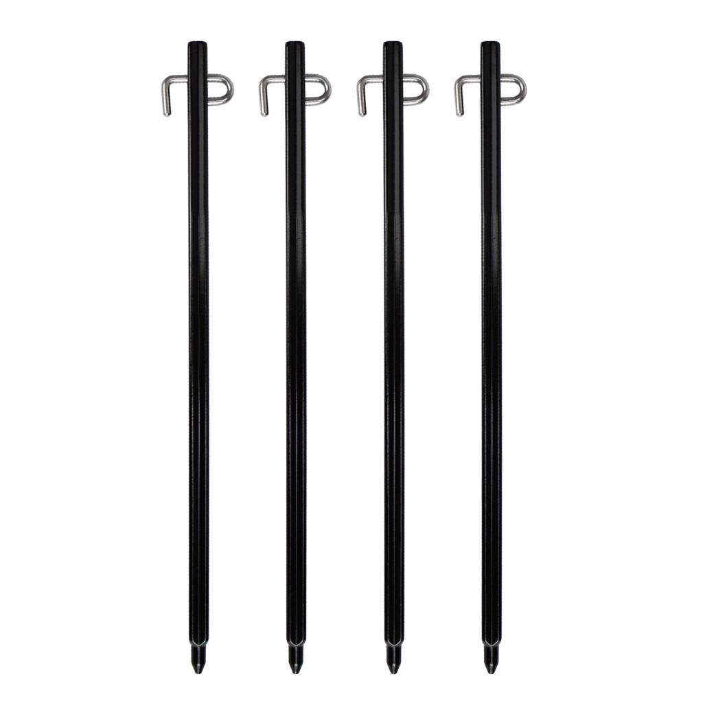 Oasiva Aluminum Alloy Camp Tent Stakes Heavy Duty Tarps Peg Camping Stakes Tent Peg Ground Peg for Outdoor Camping Canopy Tarps