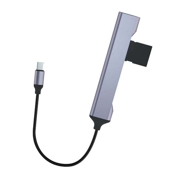 Oasiva Aluminum Alloy Type C Card Reader USB C to MSM2/USB Card Readers