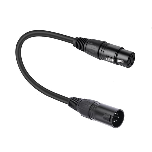 Oasiva Auditory Cable 5Pin To 3Pin Conversion Cable For Microphone Connection 1 Foot
