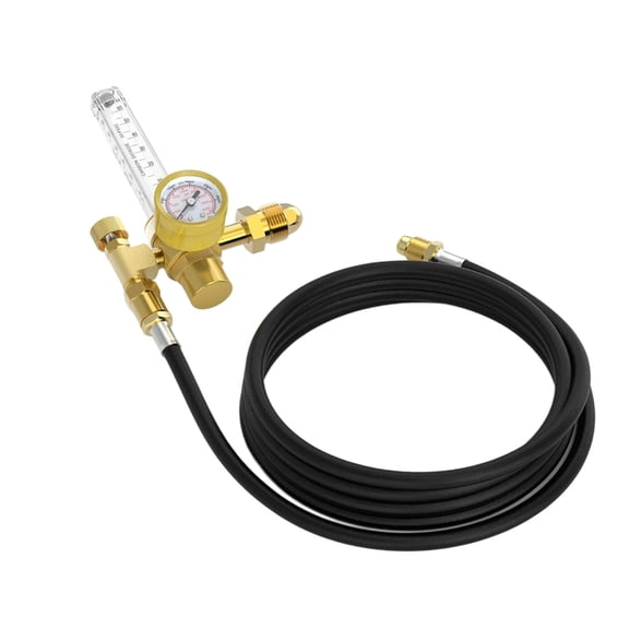 Oasiva CO2 Argon Regulator Precisions Gas Flows Control Valves With Pressure Gauges For Welding Cylinders Systems