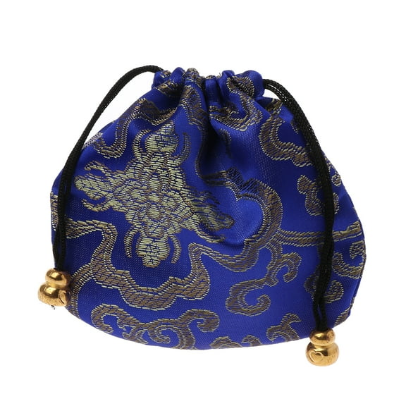 Oasiva Chinese Embroidery Bag Premium Jewelry Pouch Silk Drawstring Gift Bags for Party