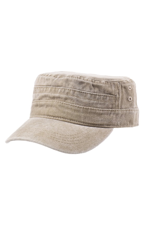 Classical Baseball Cap Distressed Wash Cotton Adjustable Cricket Hat For Casual