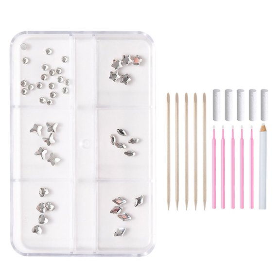 Oasiva Colorful Teeth Jewelry Rhinestone Tooth Gem Stones Decoration for Women
