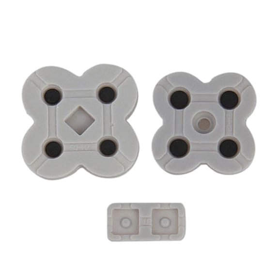 Oasiva Conductive Silicone Button Rubber Pad Replacement Repair Part for NDSL NDS Lite