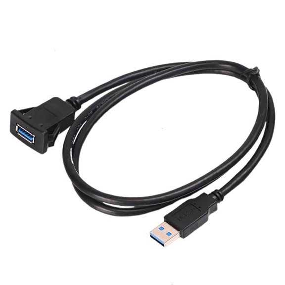 Oasiva Convenient Access to Accessories with Car Dashboard Panel Square USB3.0 Cable