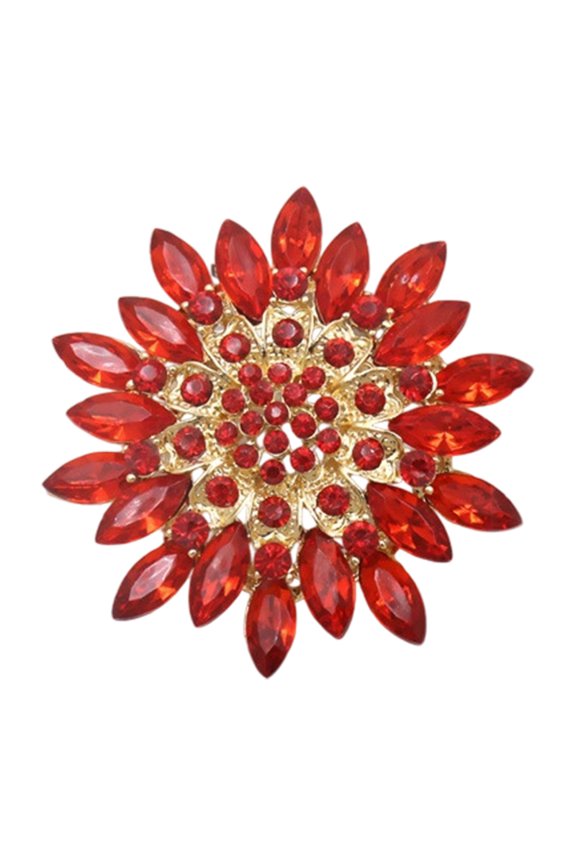 Delicate Floral Designs Brooch Long Time Wear Trendy Gift