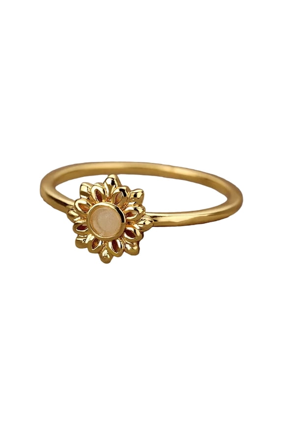 Delicate Rings Eye Catching Metal Rings Hand Jewelry Finger Rings for Daily