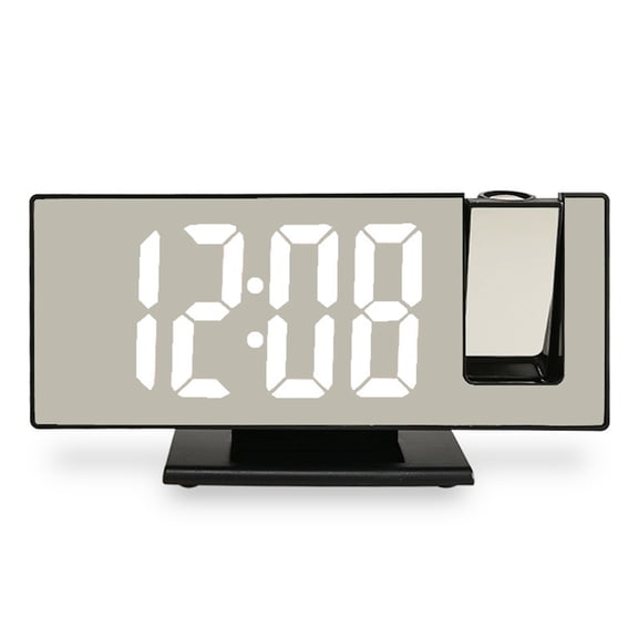 Oasiva Digital Alarm Clock for Bedroom Easy to Set with Projection on Ceiling Wall