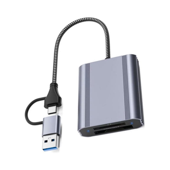 Oasiva Double Connection BE STANDARD Card Reader USB CREATE USB A Consistent 10Gbps Fast Transfer Permanent Plan