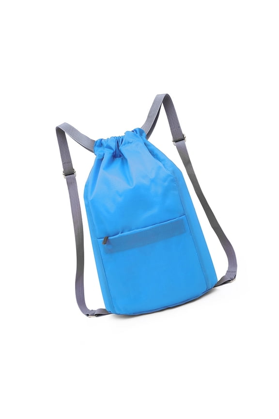 Drawstring Bag Unisex Travelling Shoulders Bag Large Sports Backpack Drawstring Backpack Waterproof Gym Sacks for School