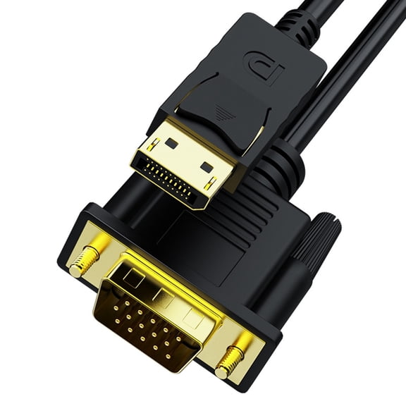 Oasiva Durability To VGA Cable, Gold Plated Connectors For Improve Video Quality for Video, Office And Gaming Use