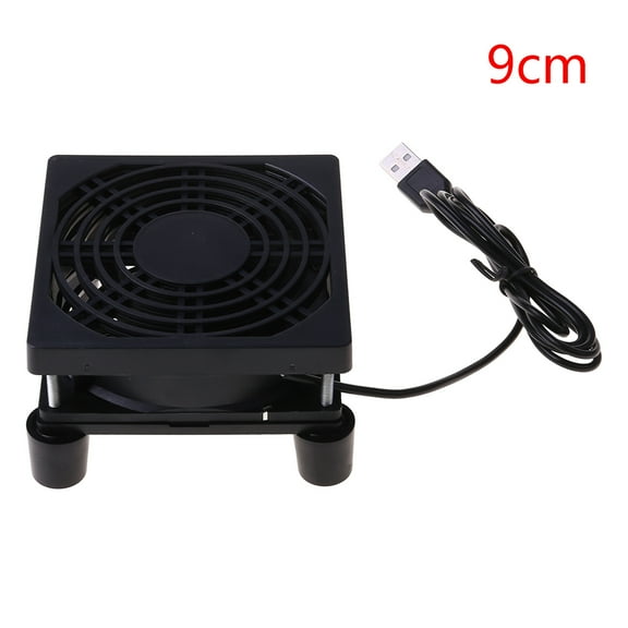 Oasiva Durable Cooler Fan USB Charging Silent Cooling Fan for Router TV Set Top Box DC 5V Cooler Radiator Replace Accessory
