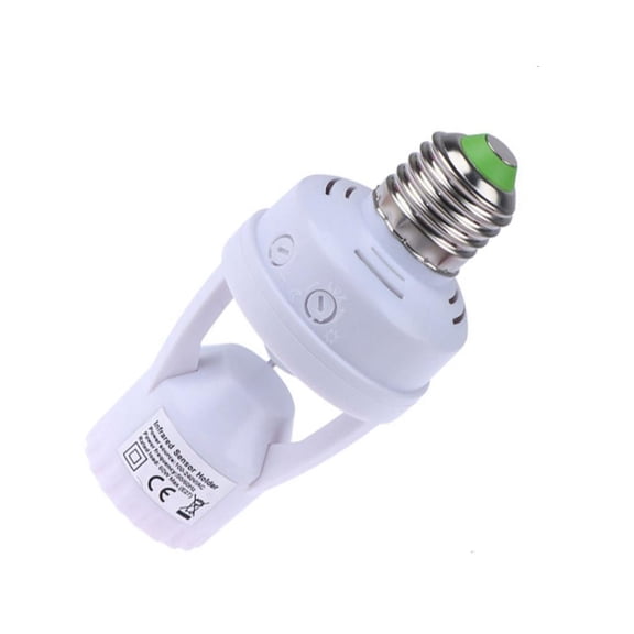 Oasiva E27 Socket Converters with PIR Motions Sensors LED Lamp Base Intelligent Switches Light Bulb Lamp Holder
