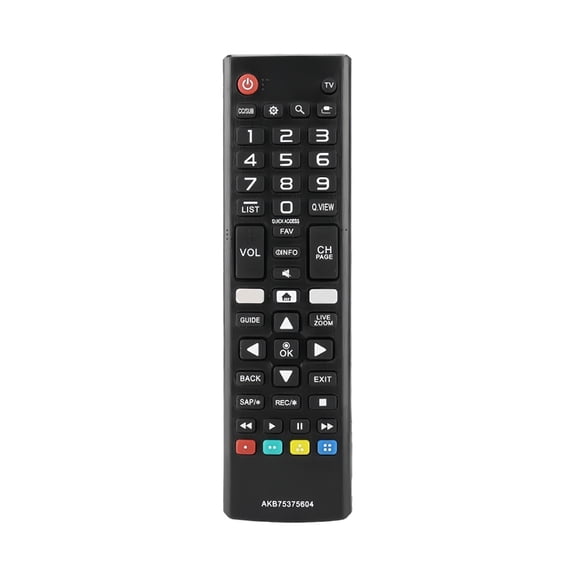 Oasiva English AKB75375604 Remote Control For TVs Featuring Intuitived Button