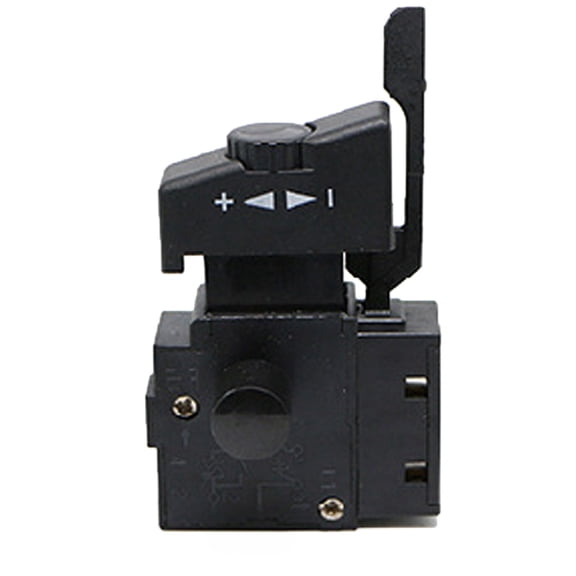 Oasiva FA2-6/1BEK 250V Lock On Power Tool Electric Drill Speed Control Trigger Button with Positive and Negative Switch Switch