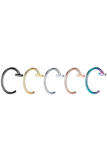 fake c clip lip and nose rings Ring Ring Lip Piercing Nose Hoop Women New Piercing Body Jewelry Earrings Sexuality-Gold-Color, Green Fashion The designs are modern and truly distinct Silver Stainless Steel Faux Lip
