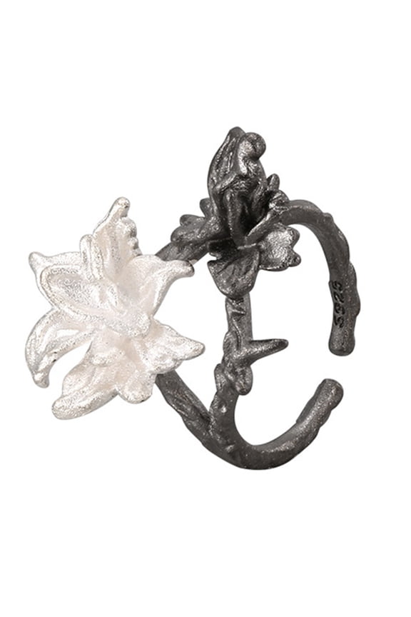 Fashionable Mandalas Sturdy Brass Rings Portable for Daily Use Casual Wear