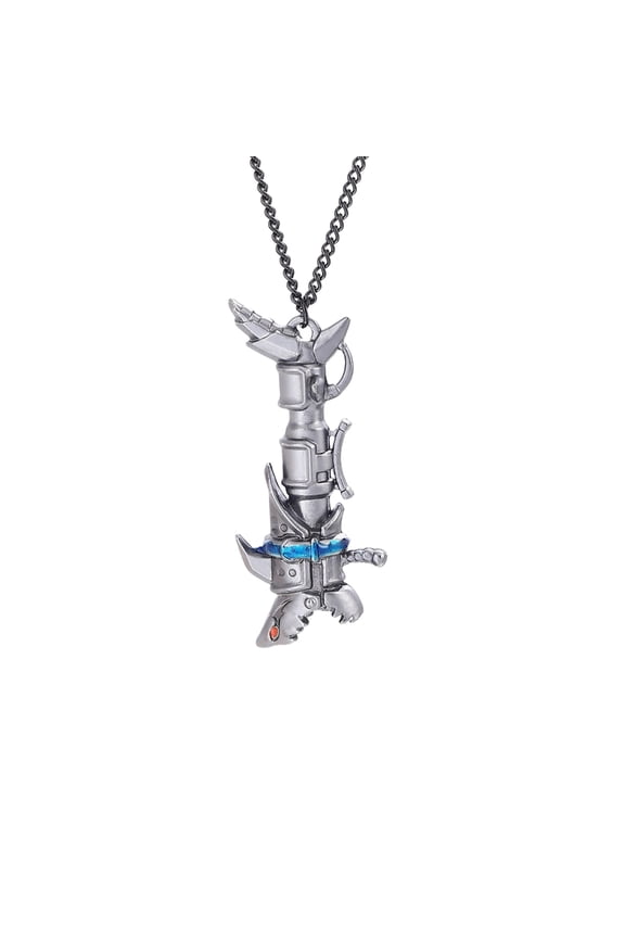 Fish Bone Necklace Unique Necklace Stainless Steel Neck Jewelry Pendant Necklace
