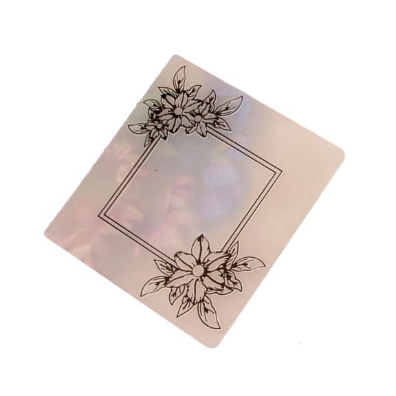 Oasiva Flower Embossing Stencils Paper Craft Embossing Folder DIY Scrapbooking Template