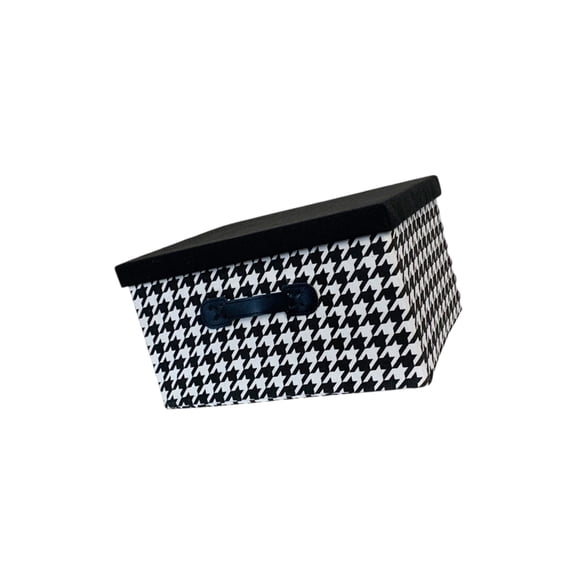 Oasiva Foldable Storage Bin Houndstooth Designs Organize Toy Clothes Home Car
