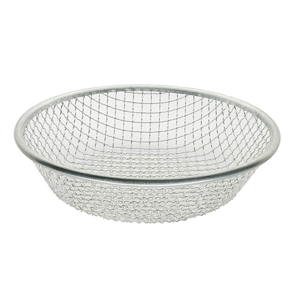 Oasiva Garden Soil Sifter Bucket Screen Gardening Sifting Equipment Rock Dirt Separator Compost Sieve Tool Metal Texture