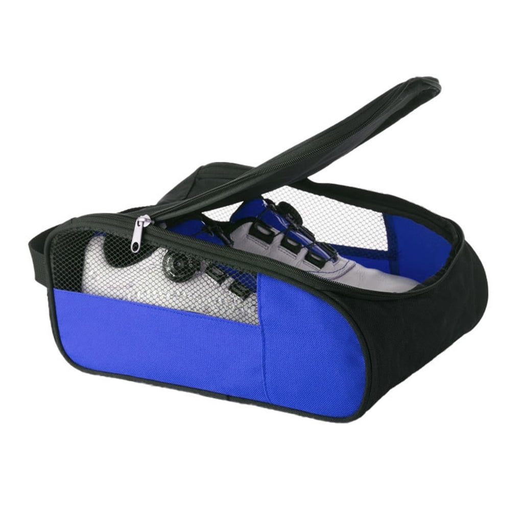 Oasiva Golf Shoe Bag Breathable Outdoor Travel Shoe Organizer Zippered Shoe Carrier Bag
