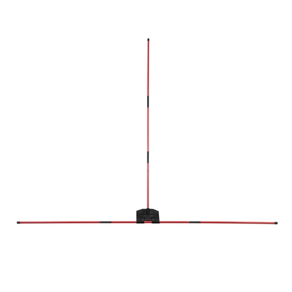 Oasiva Golf Swing Alignment Rod Swing Practice Plate Trainer Golf Alignment Stick Holder Training Tool Sport Trainers Enduring