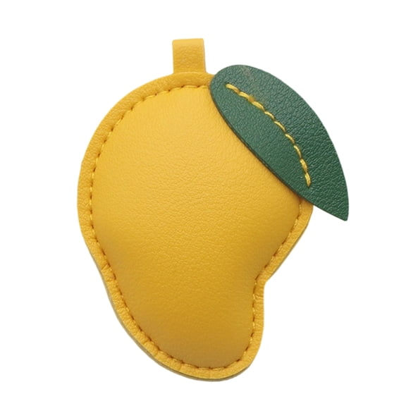 Oasiva Handmade Mangos Shape Keychain Craft Key Accessory Unique Handmade Decoration Suiatble for Bags Purses Decorating