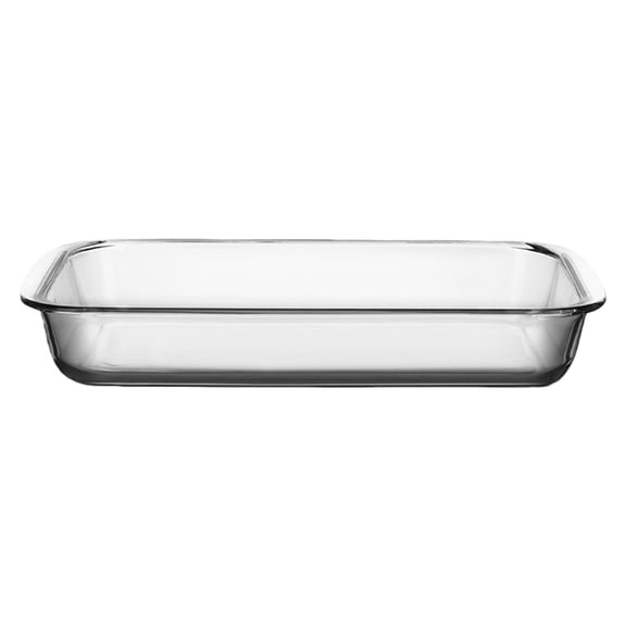 Oasiva Heat Resistant Rectangular Glass Bakeware Baking Dish For Microwave And Oven Use