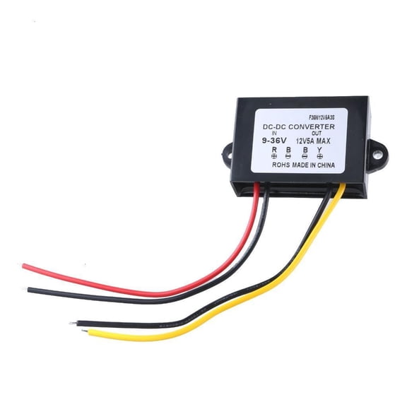 Oasiva Heavy Duty 9V 36V To 12V 5A Step Up/Down Voltage Regulator, Suitable For Car And Outdoor Lighting