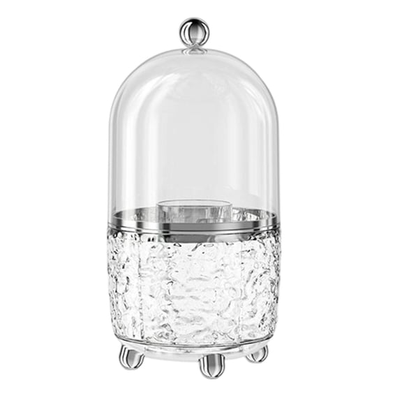 Oasiva Innovative Gift Plastic Rotating Organizers 6 Compartments Box for Desk Storage