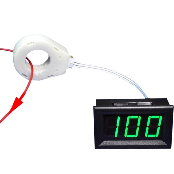 Oasiva LED Digital Current Voltage Meter DC120V 50A 100A 200A 400A Voltmeter Ammeter