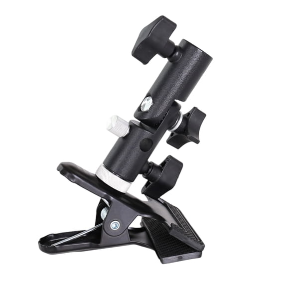 Oasiva Light Stand Clamp Mount Bracket with Easy Installation and High Compatibility