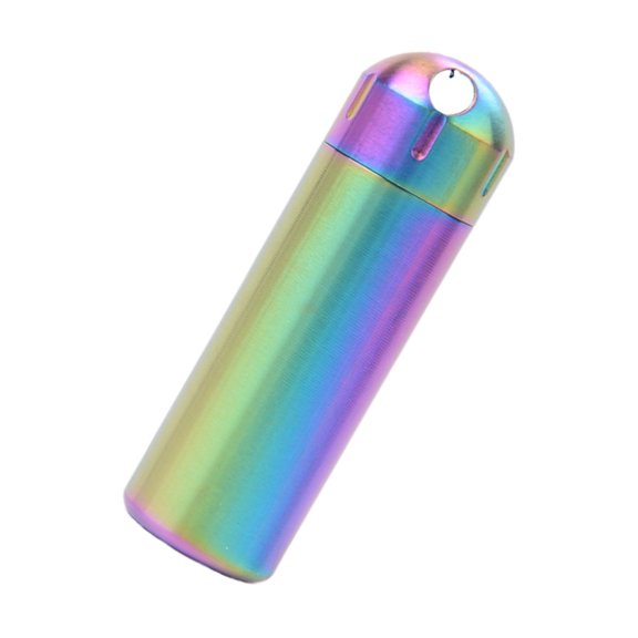 Oasiva Light Weight Stainless Steels Pills Organizers Pocket Box for Medication Storage
