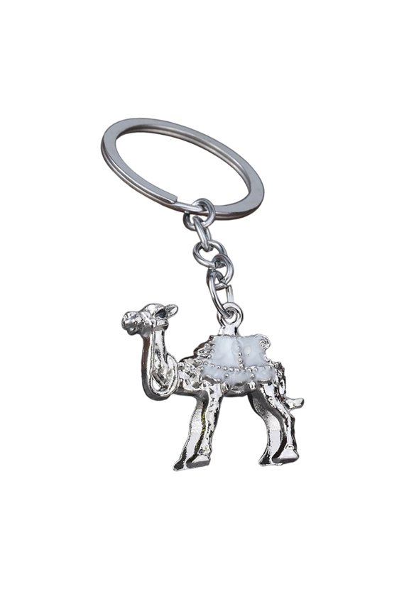 Long Lasting Zinc Alloy Camels Keychain Resistant to Wear for Everyday Utility