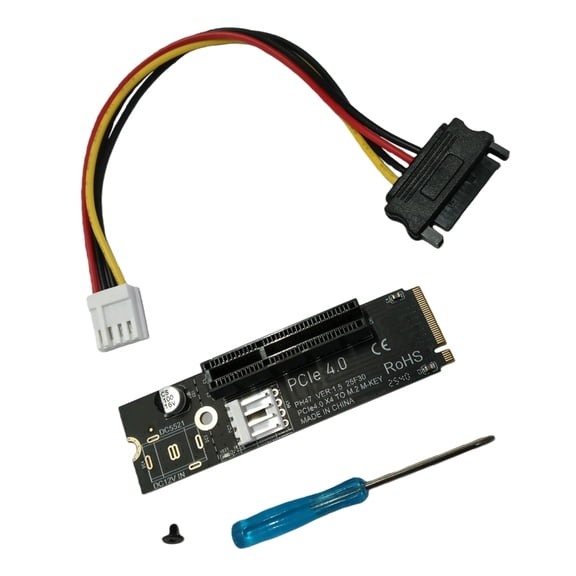 Oasiva M.2 to PCIE Interfaces Card for Desktop PC Hardware Expansion PCIE Adapter Card
