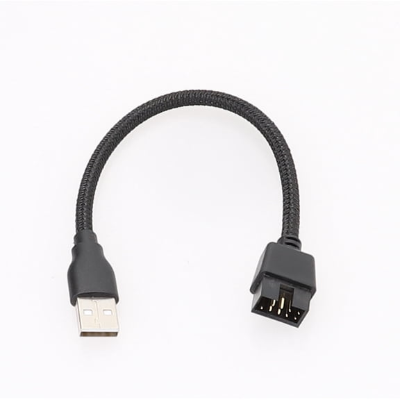 Oasiva Mainboard Internal Data Extension Cable Connect USB A Devices to 9 Pin USB Header, Fast and Stable Transfer