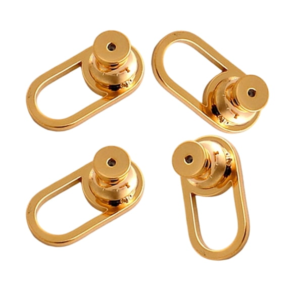 Oasiva Metal Earring Support Backs for Heavy Earrings Ears Support for Droopy Ears