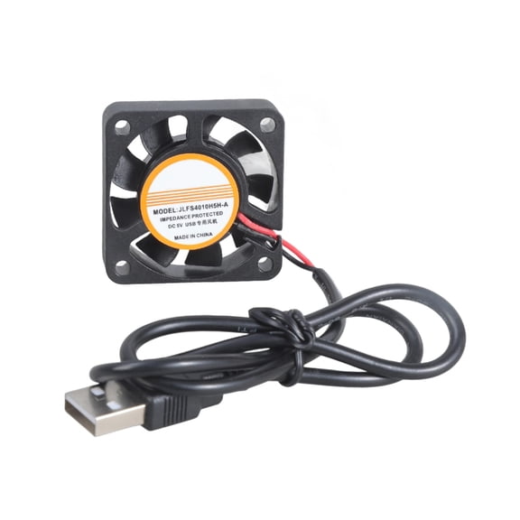 Oasiva Mini USB Cooling Fan 40mm Size 2200RPM Silents Operation for Electronics Heat Dissipation
