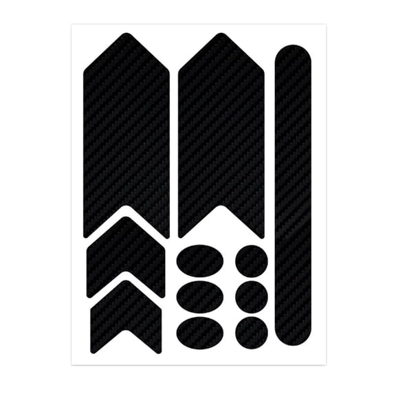 Oasiva Mountain Bike Frame Guard Bicycles Frame Protection Sticker