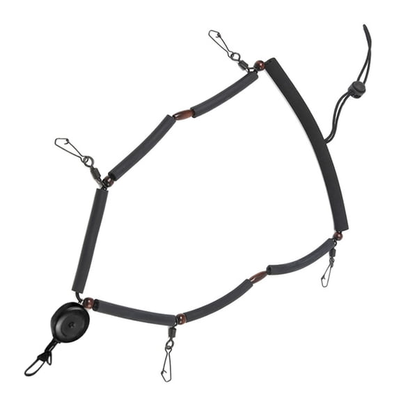 Oasiva Multifunctional Fly Fishing Accessory Quick Release Fishing Tool Holder Lanyard