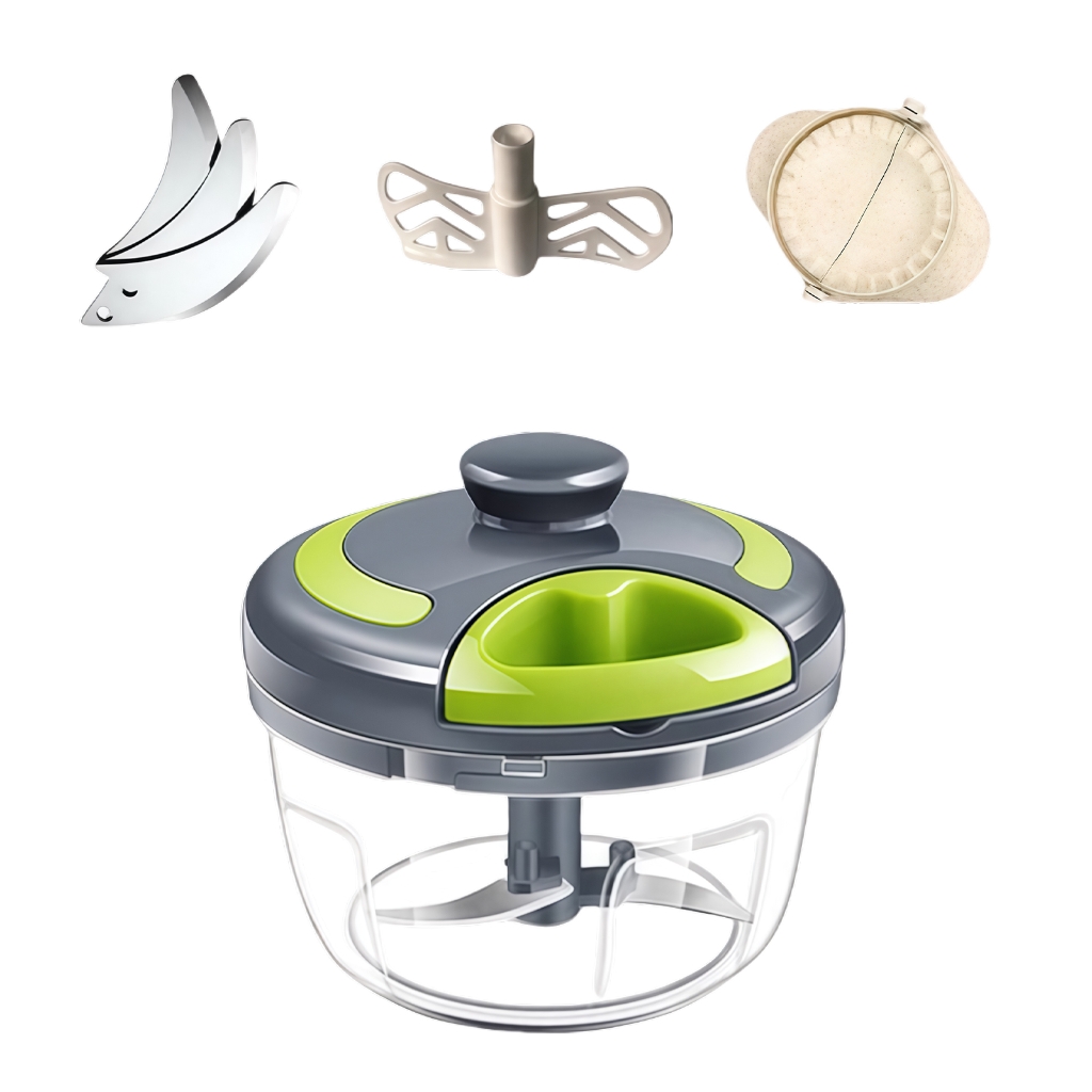 Oasiva Multifunctional Garlic Grinder Manual Operation Metal Kitchen Tool For Cooking