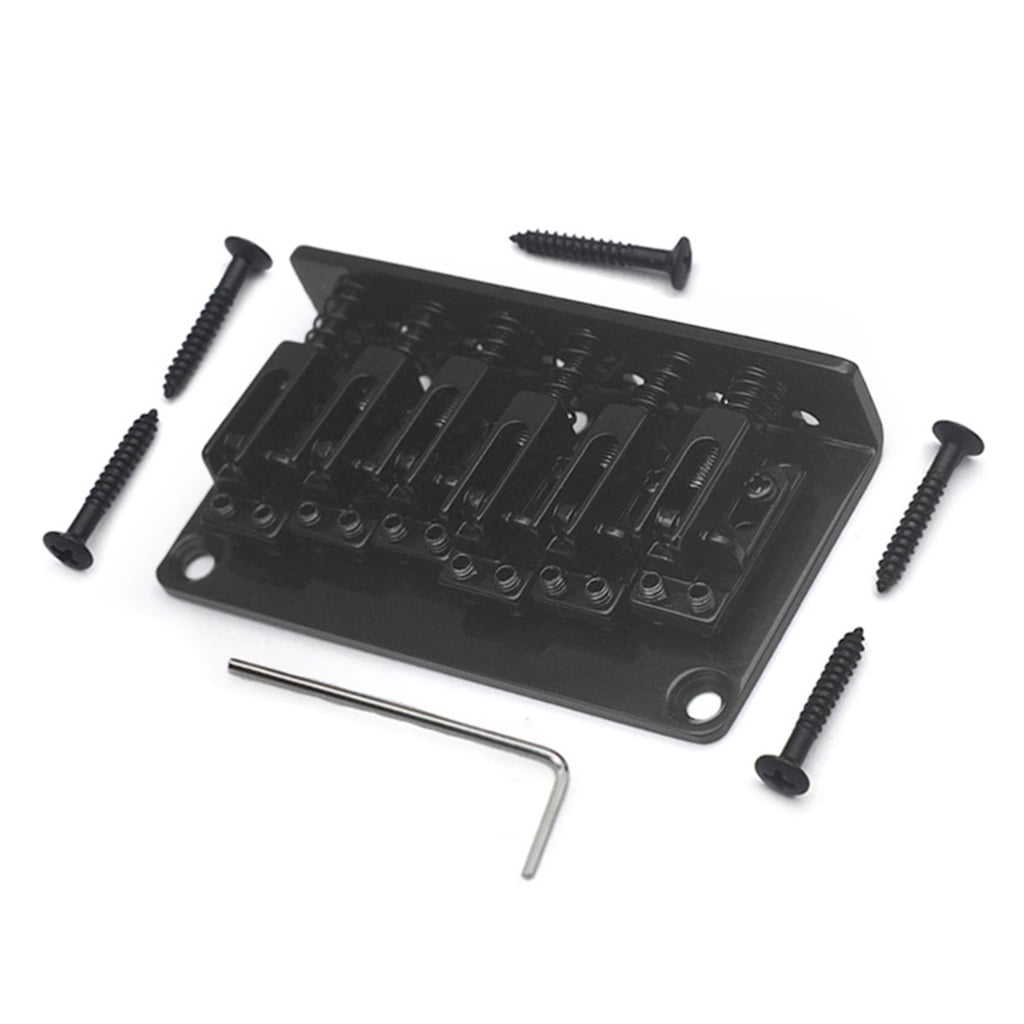 Oasiva Multifuntional 6 String Electric Bass Bridge Bass Guitar Part Music Instrument Hardware Electric Bass Bridge for Guitar