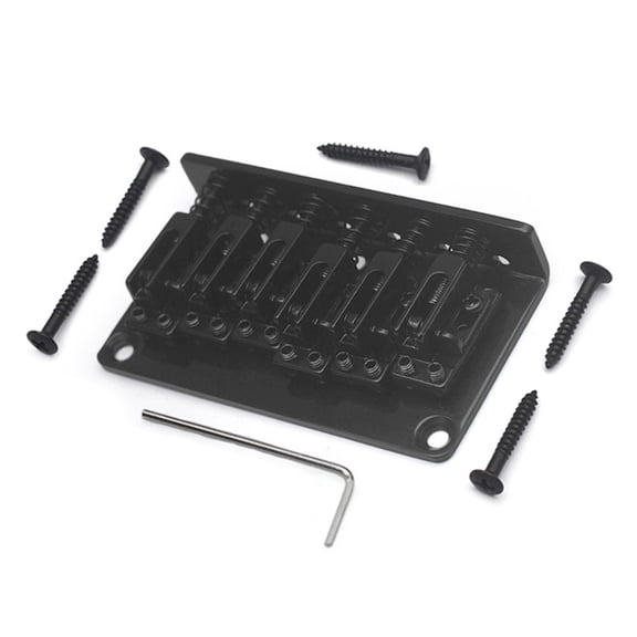 Oasiva Multifuntional 6 String Electric Bass Bridge Bass Guitar Part Music Instrument Hardware Electric Bass Bridge for Guitar