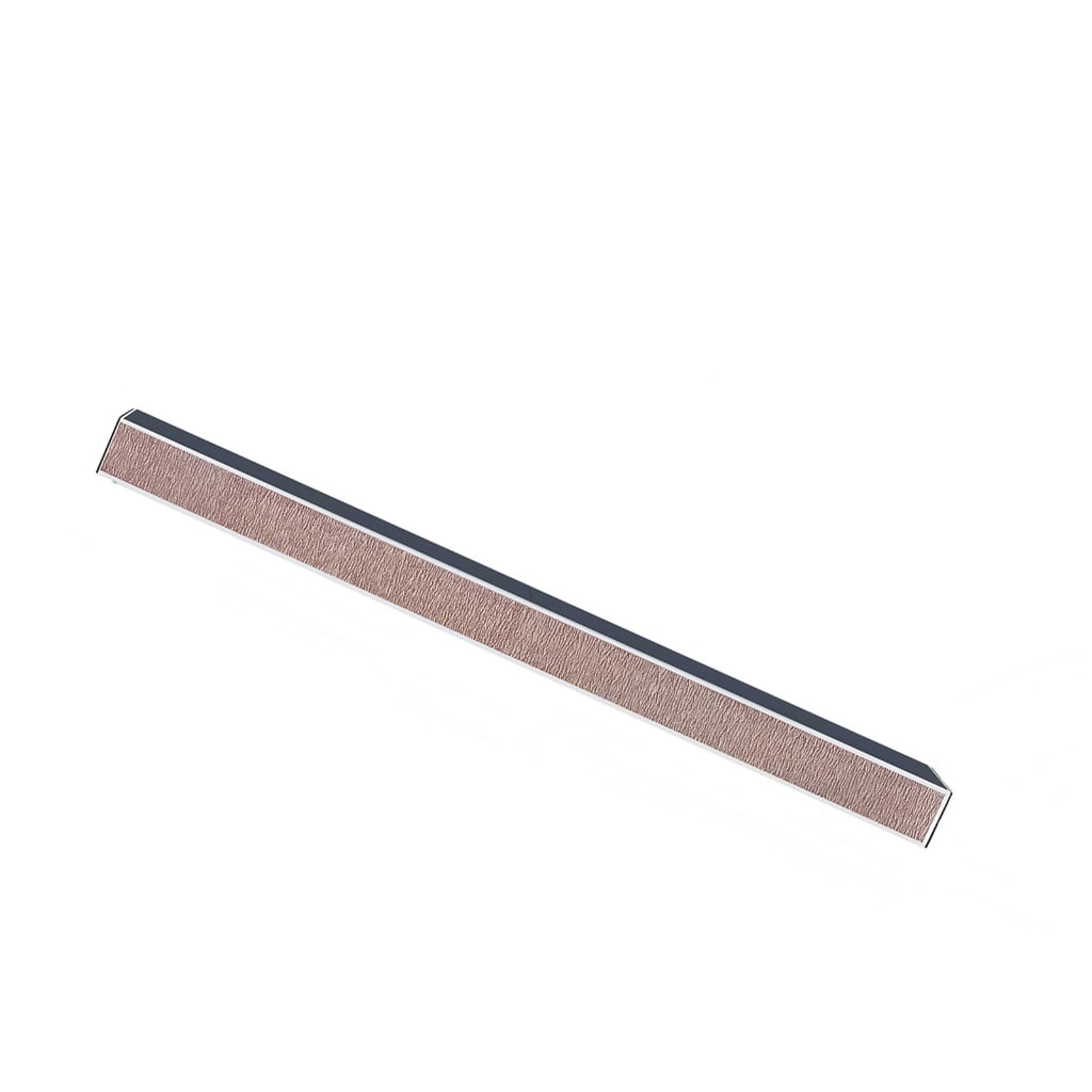 Oasiva Multifuntional Guitar Fret Leveler Beam with Sandpaper Rust Proof Metal Construction Neck Leveling Beam for Guitar