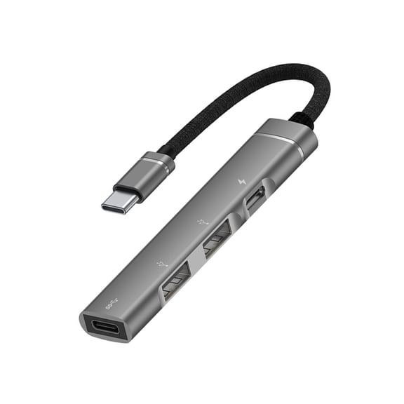 Oasiva Multiports USB C OTG Adapters PD Fast Charge 480Mbps Data Transfer Aluminum Design